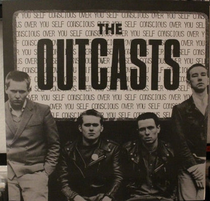 The Outcasts - Self Conscious Over You (LP, Album, RE, Rojo / Red)