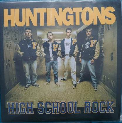 Huntingtons - High School Rock (LP, Album, RE, RM, RP, Color)