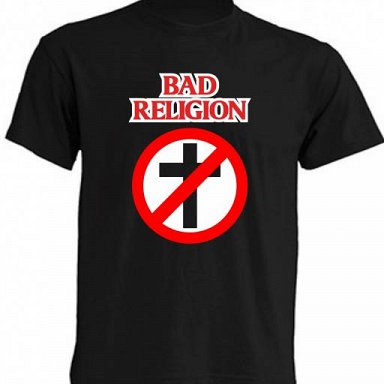 Bad Religion - Camiseta / T-Shirt / Tallas – Sizes: S/M/L/XL/XXL
