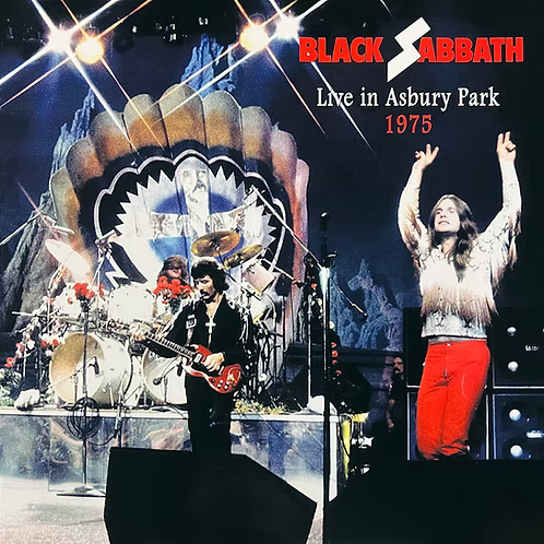BLACK SABBATH 2xLP Live In Asbury Park 1975 (500 Copies)