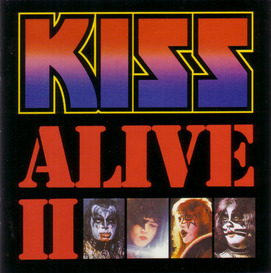 Kiss – Alive II - 2xCD - USADO / USED (M- / M-)