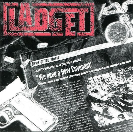 Ladget – The New Covenant - CD - 1999 - Twisted Chords – TC 007 - Como Nuevo / Like New (M- / M-)