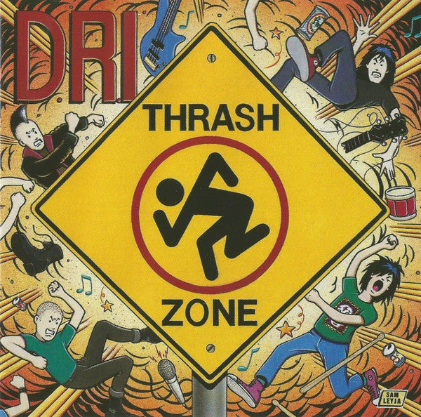 D.R.I. – Thrash Zone - CD - 1995 - Metal Blade Records – 3984-17002-2