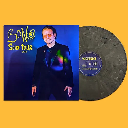 BONO LP Solo Tour 2022 (Grey Marbled Coloured Vinyl) U2