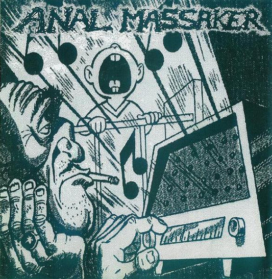Anal Massaker / Meat Paunch Mafia – Anal Massaker / Are We Less Human Than Them To Shun Our Responsabilities? - 7" - 1998 - Bizarre Leprous Production – BLP 013 - Como Nuevo / Like New (M- / M-)