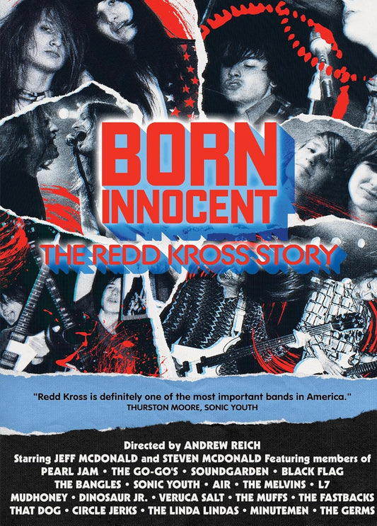 Redd Kross - Born Innocent: The Redd Kross Story - DVD - Firmado / Signed - 2024 - MVD Visual - Nuevo sin usar pero no precintado / New and unplayed but not sealed.