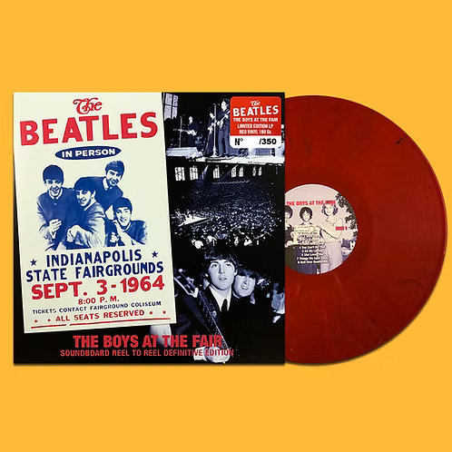 BEATLES LP The Boys At The Fair (Red Coloured Vinyl) PROMO EDITION