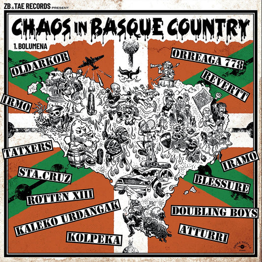 V/A Chaos in Basque Country LP + Fanzine