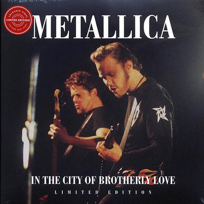 Metallica - In The City Of Brotherly Love: The Electric Factory, Philadelphia, November 23rd, 1998 - 2xLP - Red - Gatefold Sleeve - Limited edition; 1000 copies made