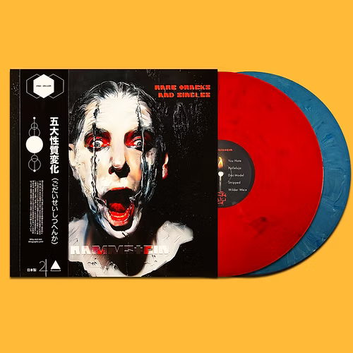 RAMMSTEIN 2xLP Rare Tracks And Singles (Marbled Colour 300 Numbered Copies)
