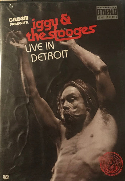 Iggy & The Stooges – Live In Detroit - DVD - 2004 - Music Video Distributors – DR-1485