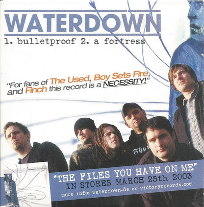 Waterdown / Snapcase / Somehow Hollow – Waterdown / Snapcase / Somehow Hollow - CD, Promo, Sampler - 2003 - Victory Records