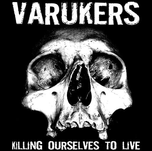 Varukers / Sick On The Bus - Killing Ourselves To Live / Music For Losers (LP, Album, Gris / Grey)