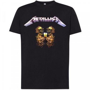 Metallica - Camiseta / T-Shirt / Tallas – Sizes: S/M/L/XL/XXL