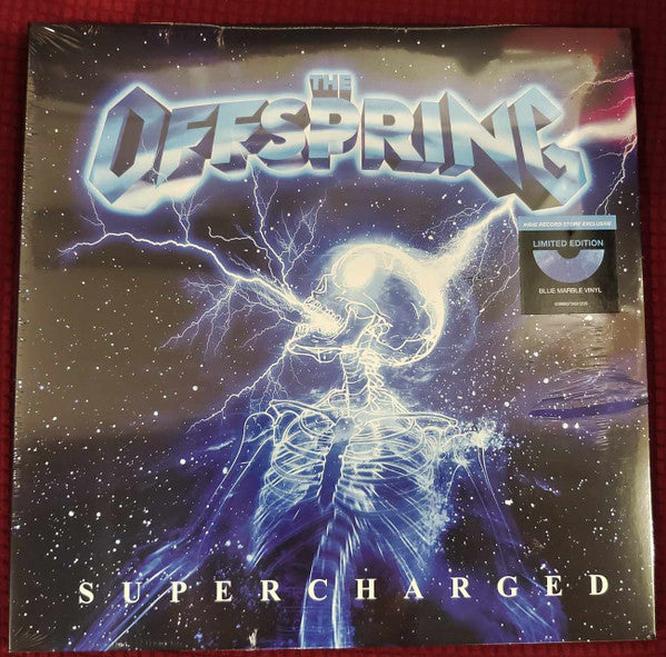 The Offspring ‎– Supercharged - LP - Limited Edition, Blue Marble - Gatefold Sleeve