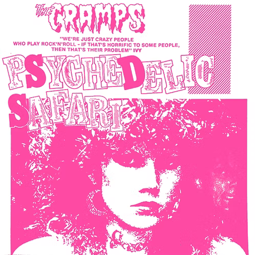 THE CRAMPS LP Psychedelic Safari