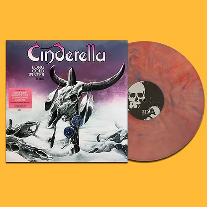 CINDERELLA LP Long Cold Winter Tour (Swirl Pink Coloured Vinyl)