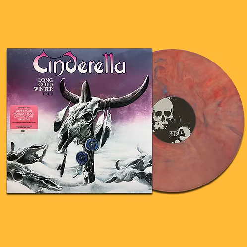 CINDERELLA LP Long Cold Winter Tour (Swirl Pink Coloured Vinyl)