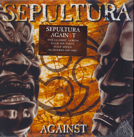 Sepultura – Against - LP - 180 gr. - 2022 - BMG – BMGCAT511BOX1