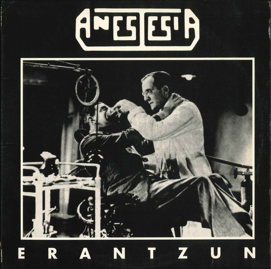 Anestesia ‎– Erantzun - LP - With Insert - 1995 - Esan Ozenki ‎– EO.068LP - Vinilo Muy Buen Estado (VG++) / Portada Muy Buen Estado (VG++)
