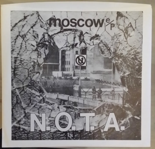 N.O.T.A. – Moscow E/P - 7" - With Insert - Round Cut Sleeve - 1984 - Unclean Records – UR 003 - Buen Estado / Good Condition (M / VG)