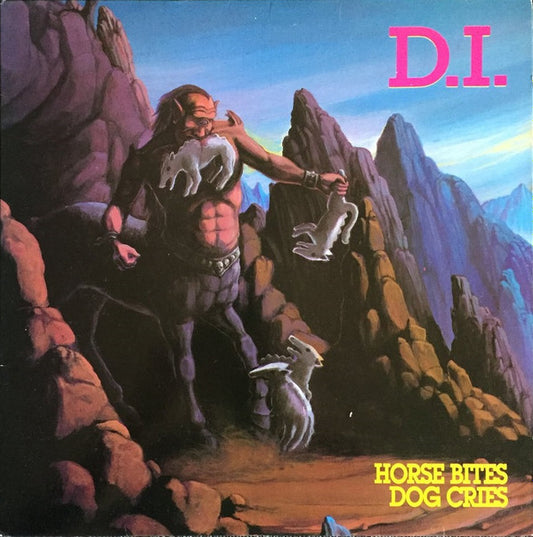 D.I. ‎– Horse Bites, Dog Cries - LP - TRANSPARENTE / CLEAR - 2007 - Nickel And Dime Records ‎– 003LP - Vinilo Nuevo (M) / Portada Como Nueva (M-).