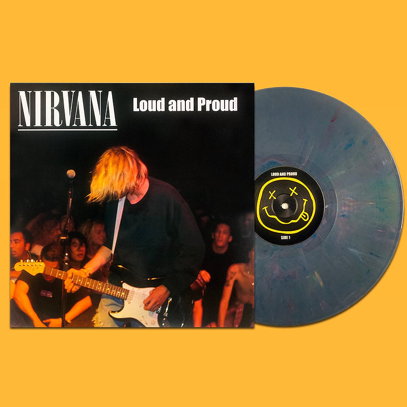 NIRVANA LP Loud And Proud (Grey Blue Marbled Coloured Vinyl)