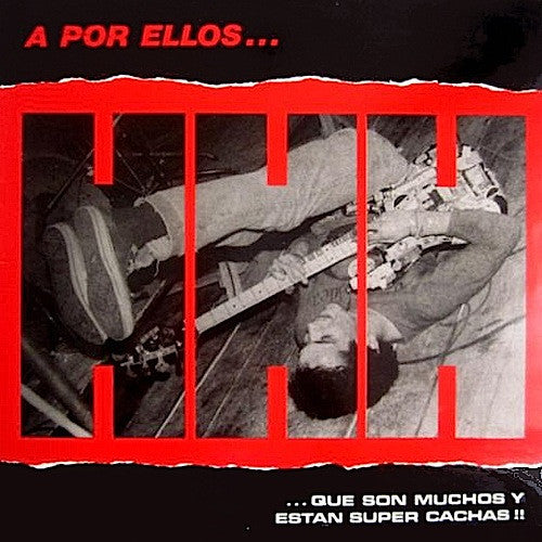 HHH – A Por Ellos... Que Son Muchos Y Estan Super Cachas !! - LP - With Insert - 1990 - Potencial Hardcore – FP-002, Fobia Duros Sentimientos – FP-002 - Vinilo Como Nuevo (M-) / Portada Muy Buen Estado (VG+)