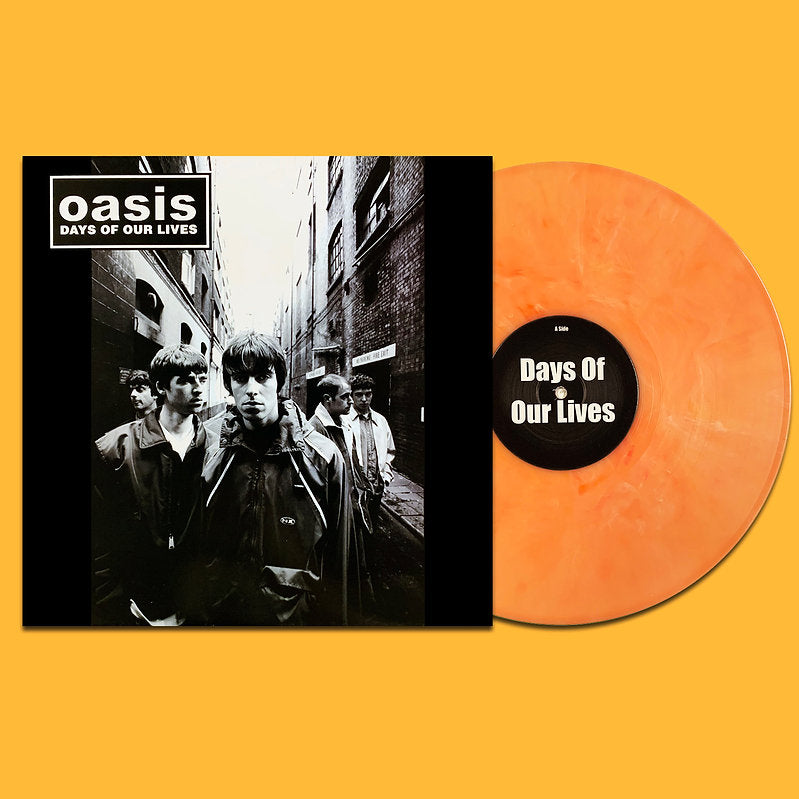 OASIS LP Days Of Our Lives (Orange Marbled Coloured Vinyl)