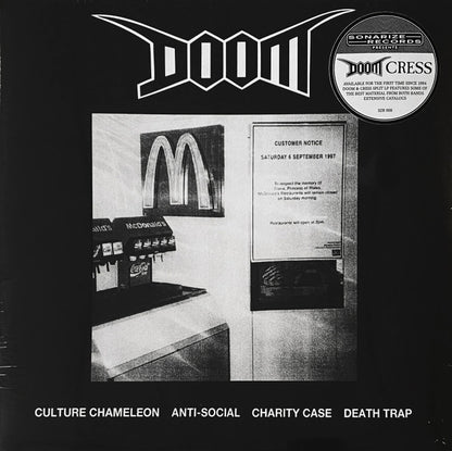 Doom / Cress - Doom / Cress (LP, RE, RM)