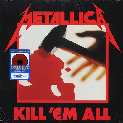 Metallica ‎– Kill 'Em All - LP - Red [Jump In The Fire Engine Red]
