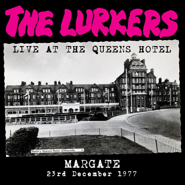 The Lurkers - Live At The Queens Hotel (Margate 23rd December 1977) (LP, Album, Amarillo / Yellow)