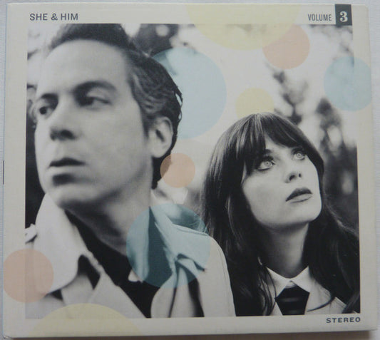 She & Him ‎– Volume 3 - CD - Digipak - 2013 - Double Six ‎– DS075CD