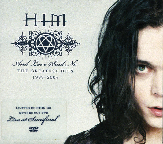 HIM – And Love Said No: The Greatest Hits 1997-2004 - CD+DVD - Digipak - 2004 - RCA – 82876600412 - CD+DVD Como Nuevos (M-) / Portada Como Nueva (M-)