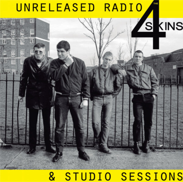 The 4 Skins - Unreleased Radio & Studio Sessions (LP, Comp)