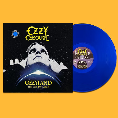 OZZY OSBOURNE LP Ozzyland The Lost 1993 Album (Blue Translucid Coloured Vinyl)