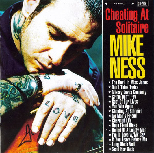 Mike Ness – Cheating At Solitaire - CD - NUEVO / PRECINTADO - NEW / SEALED.