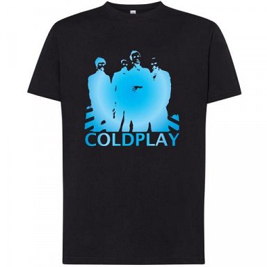 Coldplay - Camiseta / T-Shirt / Tallas – Sizes: S/M/L/XL/XXL