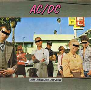 AC/DC – Dirty Deeds Done Dirt Cheap - LP - 1982 - Atlantic – ATL 50 323 - Vinilo Muy Buen Estado (VG+) / Portada Muy Buen Estado (VG+)