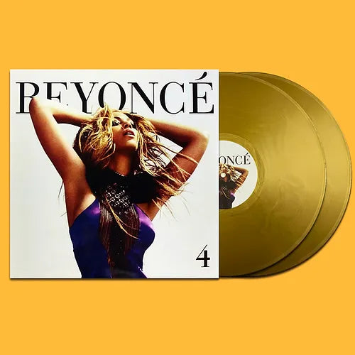 BEYONCE 2xLP 4 (Gold Coloured Vinyls) with 6 Bonus Tracks