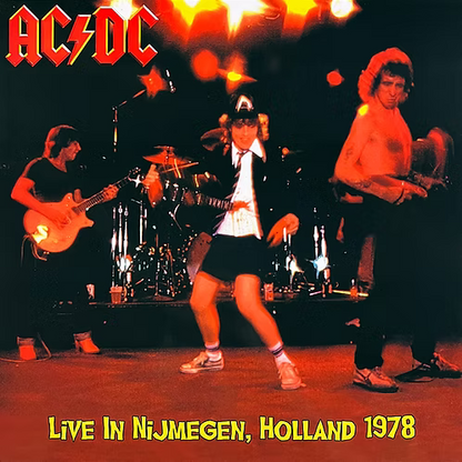 AC/DC LP Live In Nijmegen, Holland 1978 (500 Copies)