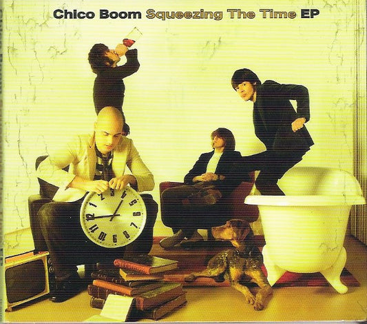 Chico Boom – Squeezing The Time EP - CD - Digipak - Muy Buen Estado / Very Good Condition (VG+ / M-)