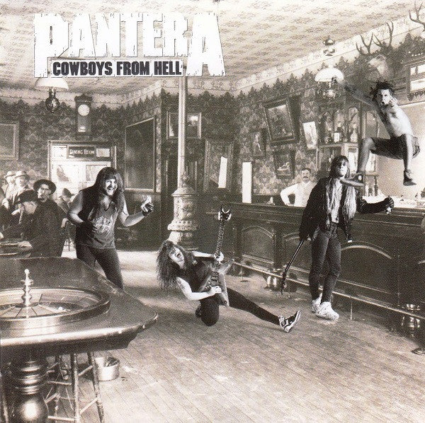 Pantera – Cowboys From Hell - CD - Muy Buen Estado / Very Good Condition (VG+ / M-)