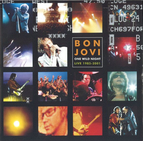 Bon Jovi ‎– One Wild Night: Live 1985-2001 - CD