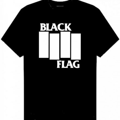 Black Flag - Camiseta / T-Shirt / Tallas – Sizes: S/M/L/XL/XXL