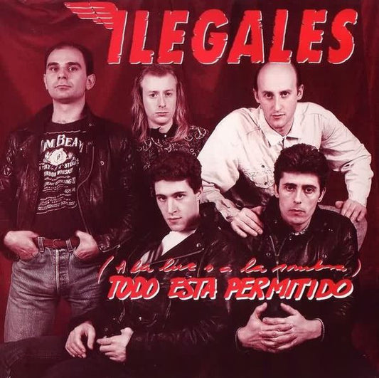 Ilegales – (A La Luz O A La Sombra) Todo Está Permitido - 7", 45 RPM, Promo - 1990 - Hispavox – 006 40 2289 7 - Vinilo Como Nuevo (M-) / Portada Como Nueva (M-)