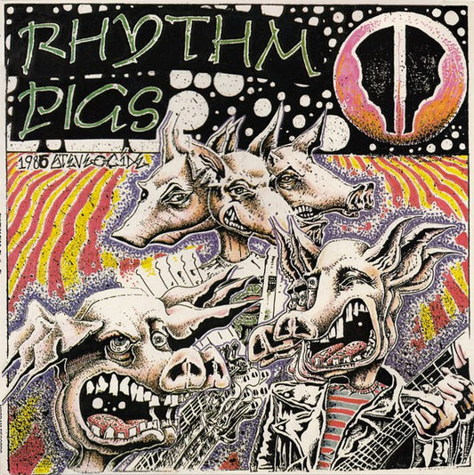 Rhythm Pigs – Rhythm Pigs - LP - 1986 - Mordam Records – MDR 2 - Muy Buen Estado / Very Good Condition (M- / VG+)