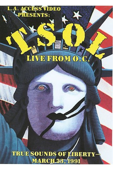 T.S.O.L. – Live From O.C. - DVD - NTSC - 2009 - Music Video Distributors – MVDV4640 - DVD Muy Buen Estado (VG+) / Portada Como Nueva (M-)