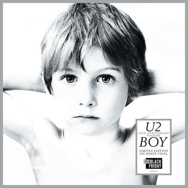 U2 – Boy - LP - Record Store Day, Limited Edition, Reissue, Remastered, White, 40th Anniversary Edition - 2020 - Island Records – 0749627, UMC – 0749627