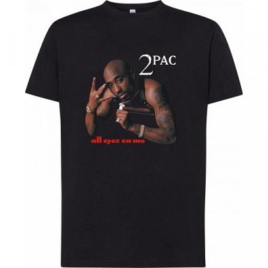 2Pac - Camiseta / T-Shirt / Tallas – Sizes: S/M/L/XL/XXL
